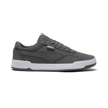 Imagem de PUMA Tênis masculino de skate Buck com cadarço casual - cinza - tamanho 40