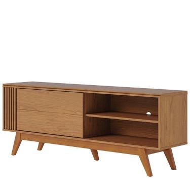 Imagem de Rack Bancada Tv 65 Pol 160 cm Otawa Freijo Colibri