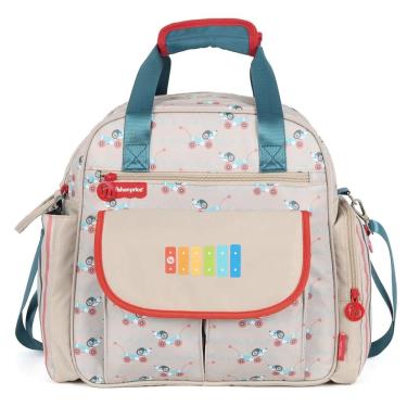 Imagem de Bolsa Sacola Bebê Maternidade Fisher Price Trocador Portátil