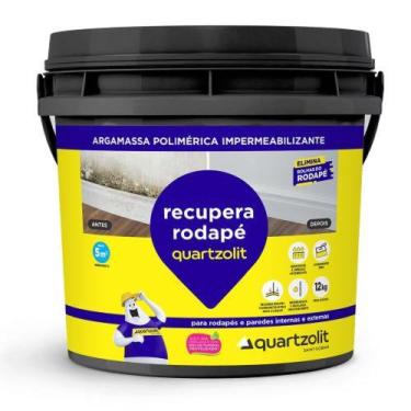 Imagem de Recupera Rodape Branco Bd 12kg - Quartzolit