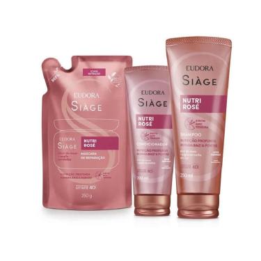 Imagem de Combo Siàge Eudora Nutri Rosé-Unissex