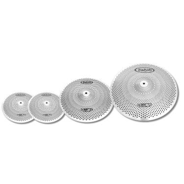 Imagem de Kit Pratos Hero Mute Par Chimbal 14 + Crash 16 + Crash 18