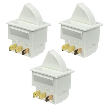 Imagem de HHLZDHH W11396033 Substituição De Interruptor Luz Porta Geladeira 3 Pés Para Whirlpool Ge Kenmore Maytag 12002646 Wr23X21444 Ap6026776 Ap6973145 Ps12731166 (Pacote Com 3)