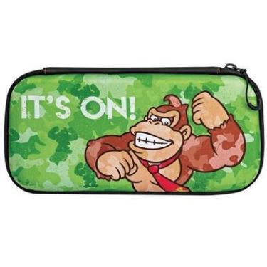 Imagem de Case PDP Donkey Kong, Para Nintendo Switch, Camuflado Verde
