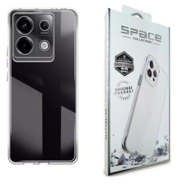 Imagem de Capa Capinha Space Hybrid Clear Anti-impacto P/ Xiaomi Redmi Note 13 Pro 5g