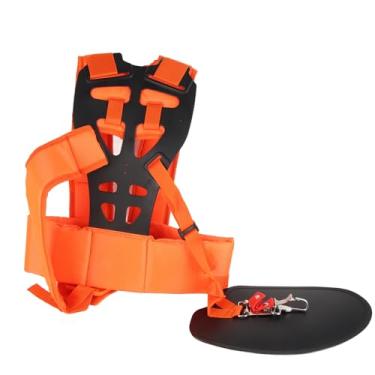 Imagem de Yctze Cinta Ajustável do Cortador de Grama Com Almofada Macia - Alça de Aparador de Ombro Duplo Confortável para Ferramentas Elétricas de Jardim