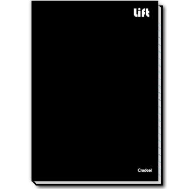 Imagem de Caderno Brochurão Capa Dura 1 Matéria - 48 Folhas - Lift Preto - Credeal