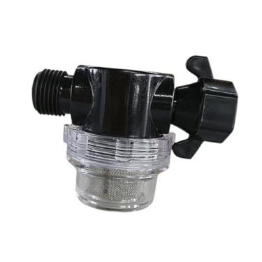 Imagem de IEUDNS Filtro para bomba de água com 50 malhas giratórias para pulverizador, filtro para bomba de vácuo, gramado, trailer, barco, 20mm