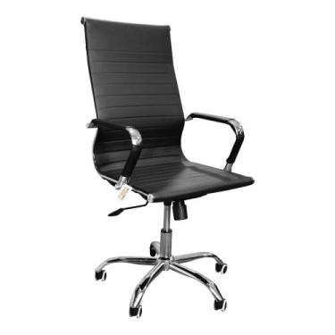 Imagem de Cadeira Escritório Presidente Giratória Esteira Eames - Mak Led