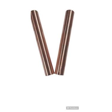 Imagem de 2pçs Barra Cobre 3/8x120mm Refil Ionizador Piscina Rosca - Acaguas