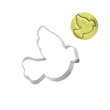 Imagem de Cortador De Biscoito Em Aço Inox Formato Pomba - Udlandia