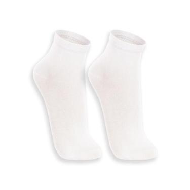 Imagem de Kit 2 Pares de Meias Cano Médio Lupo 4200-088, Branco