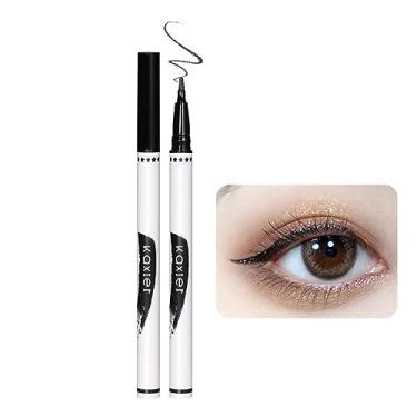 Imagem de Delineador à prova d'água | Delineador Líquido Resistente à Água | olhos secagem rápida, Caneta delineador à prova manchas, Lápis delineador colorido para maquiagem Pinnkl