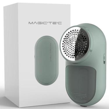 Imagem de Barbeador de tecidos recarregável, removedor de fiapos Magictec, suéte