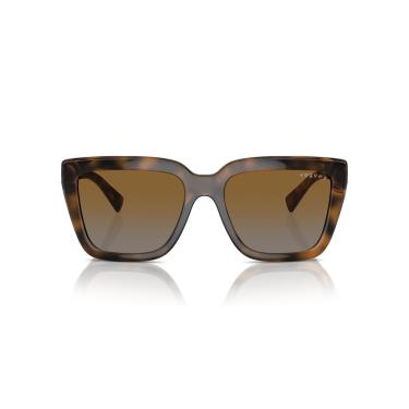 Imagem de Óculos de Sol Vogue Eyewear Polarizado 0VO5575SB 2386T5 Tam 55 / Marrom Havana - Lentes Marrom Gradiente