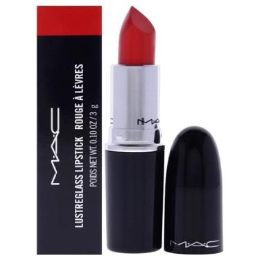 Imagem de Batom Labial MAC Lustreglass Lipstick Tons Vermelhos Tnteaser