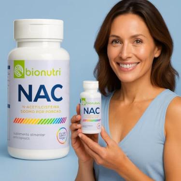 Imagem de NAC N-Acetilcisteína - 120 cápsulas 500mg
