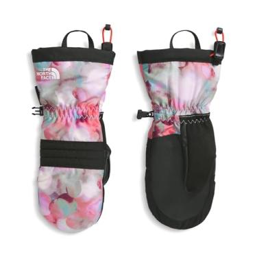 Imagem de THE NORTH FACE Luva de esqui infantil Montana, estampa de lente lilás lilás, GG