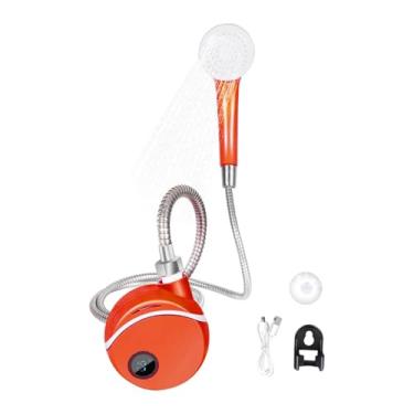 Imagem de predolo Chuveiro Portátil para Camping, Chuveiro de Carro, Chuveiro Elétrico Versátil para áreas Externas, Recarregável Por USB para Limpeza de Dormitórios de