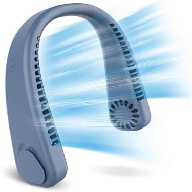 Imagem de Ventilador Mini Portatil Pendurar PESCOÇO Usb Bateria Lazer - MARKELK