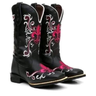 Imagem de Bota Botina Texana Country Feminina Dudalina - Texas Boots, 42