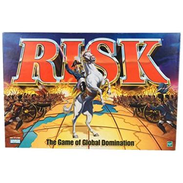 Imagem de Parker Brothers Risk 1998 Board Game with Army Shaped Pieces