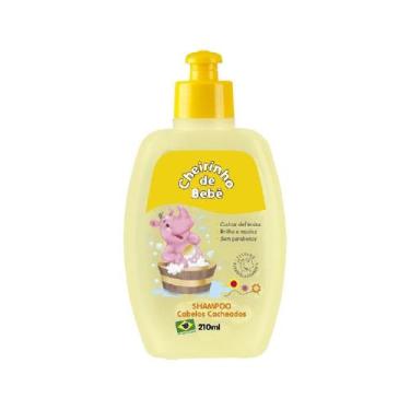 Imagem de Shampoo Cabelos Cacheados Cheirinho de Bebe 210 ML - Cheirinho De Bebê