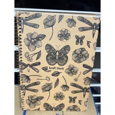 Imagem de Caderno Jandaia universitário kraft black 1 Matéria 80 Folhas Jandaia 