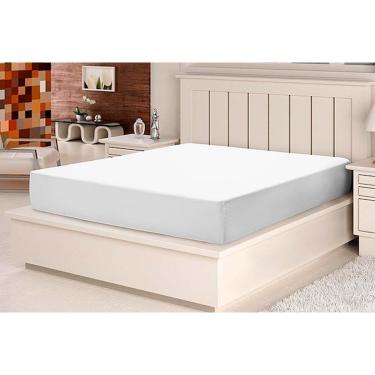 Imagem de Protetor Colchão Casal Liso Impermeável (140x190) - Ortobom