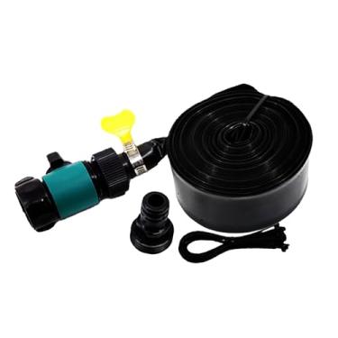 Imagem de Trampoline Sprinklers para Crianças,Xuegos de água de verão divertidos no parque Spary Trampoline de 39ft, com Valve Adjustável de Fluxo de água para Backyard Waterpark (Blue)