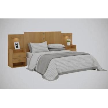 Imagem de Cabeceira Casal Rubi-100% MDF DDoro Móveis - D Doro Móveis