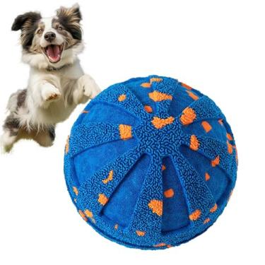 Imagem de Rrlihjgu Bola Interativa Para Cães | Brinquedos Elétricos Interativos Para Cães,Brinquedo Automático Vibrador Saltitante Lavável Para Liberação de Energia Filhotes Mastigadores Agressivos Alívio de