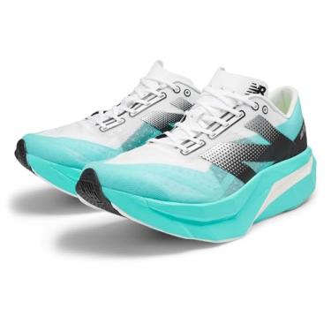 Imagem de New Balance FuelCell Supercomp Elite V4 Tênis de corrida masculino, Cyber Jade/Branco/Preto, 7.5 Wide