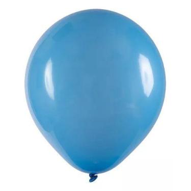 Imagem de Balão Artlatex N7 C/50un Decoração Festa Aniversario - Art-Latex, Azul