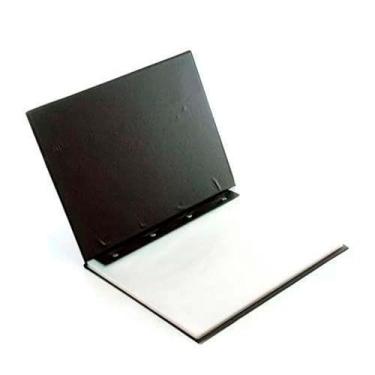 Imagem de Pasta Catálogo Oficio A4 Com 100 Plásticos Fino 0,06mm 245x335x15mm Com Visor 2cm