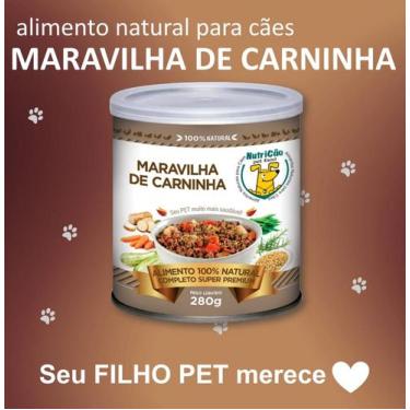 Imagem de Alimentação Natural Maravilha de Carninha - Comida para Cachorro, Raçã