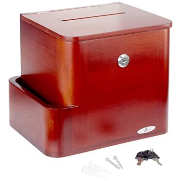 Imagem de Safco Produtos 4237CY caixa de sugestão de bambu, cereja