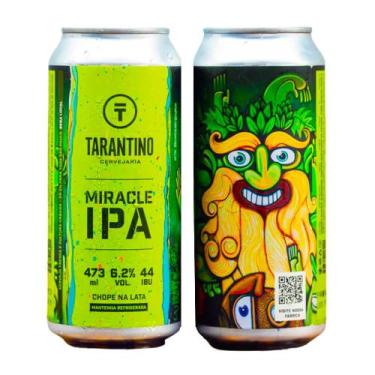 Imagem de Cerveja Tarantino Miracle IPA 473ml Chope na Lata