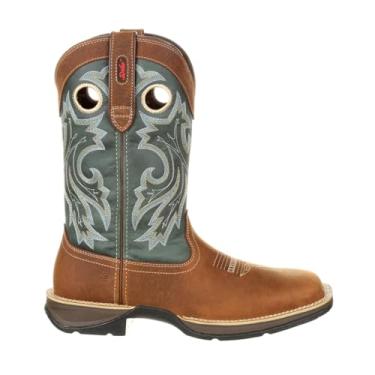 Imagem de Bota ocidental Durango Rebel, Saddlehorn and Clover, 9.5