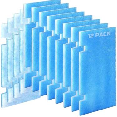 Imagem de AGradify Pacote com 12 filtros de ar condicionado RV 35,5 cm x 19 cm MERV 8 classificados para RV AC filtros de substituição compatíveis com Dometic Duo Therm 3313107.103/3105012.003