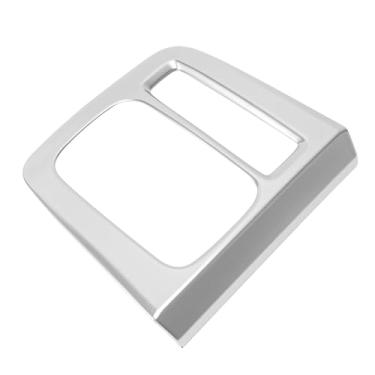 Imagem de TUCKBOLD Capa de acabamento do painel de mudança de marchas de controle central para Honda CRV 2023-2025 Painel de controle de mudança de marchas antiarranhões Adesivo fosco prateado acabamento de