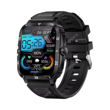 Imagem de Relógio Inteligente Esportivo Masculino 2025 Com Tela HD De 1.96'' Mon