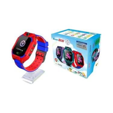Imagem de Relógio Inteligente Infantil Com Cartão SIM 2G, Câmera, GPS, SOS, À Pr