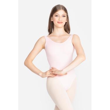 Imagem de Collant Ballet Regata em Helanca, Só Dança, A009 Lilian, Rosa Clássico, 40