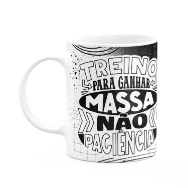 Imagem de Caneca Fitness Academia - Treino pra ganhar massa - JPS INFO
