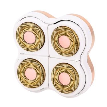 Imagem de Beufee Cabeças de substituição para remoção de pelos faciais, cabeças de substituição de pernas, remoção de pelos de substituição, cabeça elétrica para remoção de pelos corporais, cabeça de máquina de