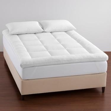 Imagem de Pillow Top Extra Macio Almofada Protetor de Colchão A+ Premium Andreza (branco, Casal)