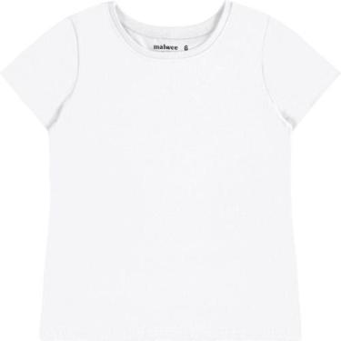 Imagem de Blusa Juvenil Menina Decote Redondo Malwee Kids Ref. 086761, Branco, 1