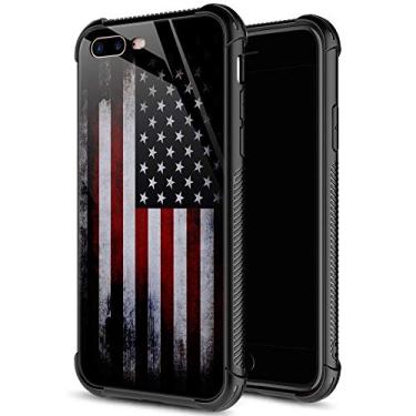 Imagem de Capa para iPhone SE 2020, capa de vidro temperado para iPhone 8 masculino, para meninos, basquete, rebound, iPhone 7, capa à prova de choque, antiarranhões, para Apple iPhone 7/8/SE2 4,7 polegadas Rebounds, iPhone 7/8/SE2, Old Flag
