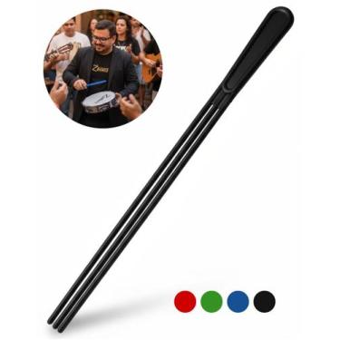 Imagem de Baqueta Tripla Para Tamborim Profissional Com 3 Hastes Zaidan's Percus